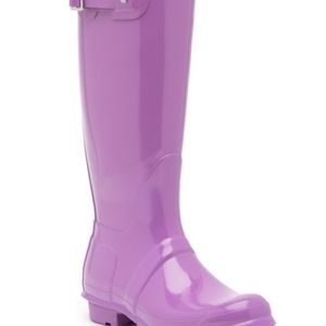 *50% Off for 24 Hours* Hunter high gloss waterproof boot size 6M